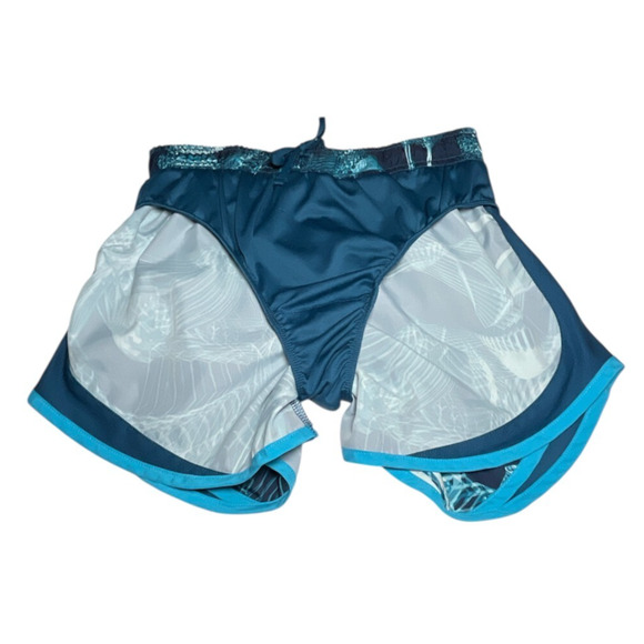 Nike Dri-Fit Dry Tempo Running Athletic Shorts Blue Chemistry Womens Size Small - Picture 9 of 13
